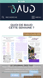 Mobile Screenshot of mairie-baud.fr